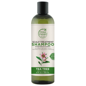 Image of Petal Fresh Scalp Treatment Tea Tree Shampoo with natural ingredients for healthy scalp and hair